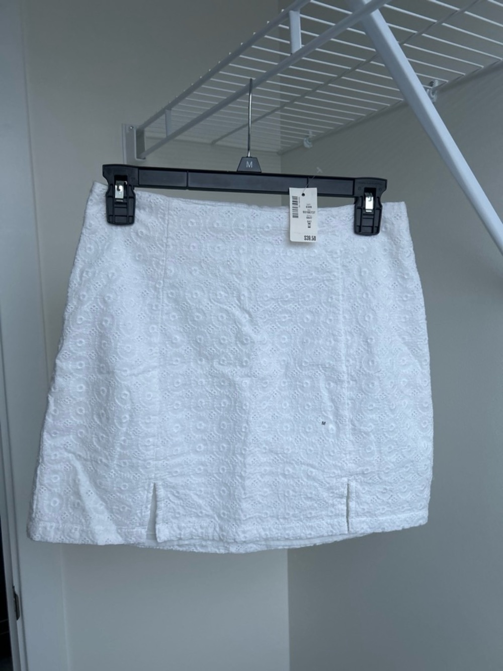 Aeropostale White Eyelet Mini Skirt